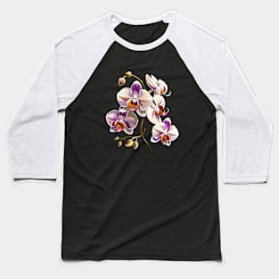 Elegant orchid design Baseball T-Shirt